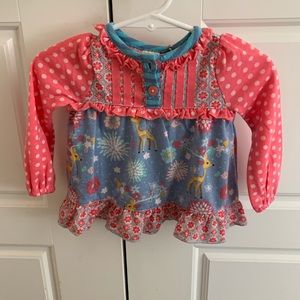 Matilda Jane Pajama PJ Reindeer NWT